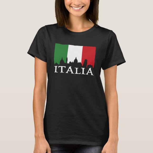 Italy Boots Map Pullover Hoodie (Front)