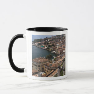 Italy, Brescia Province, Limone sul Garda. Town Mug