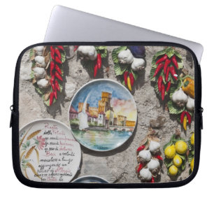 Italy, Brescia Province, Sirmione. Souvenirs. Laptop Sleeve
