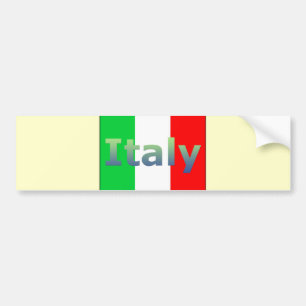 Italy Bumper Sticker