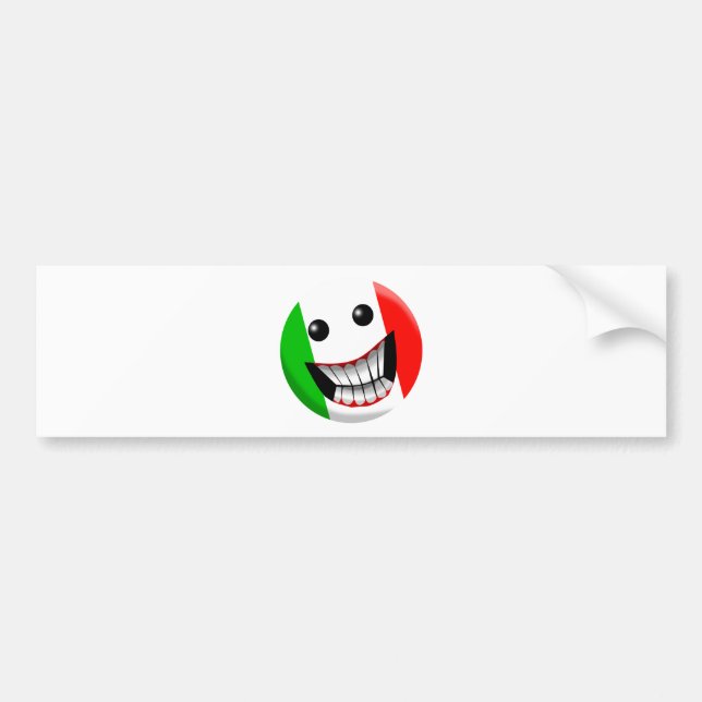 Italy Bumper Sticker (Front)