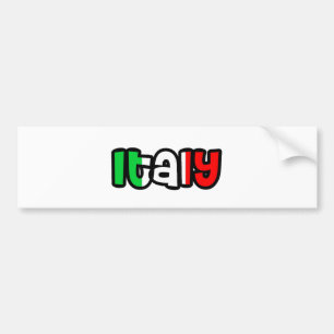 Italy Bumper Sticker