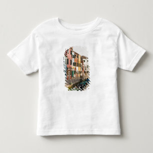 Italy, Burano. Colourful houses of line a Toddler T-Shirt