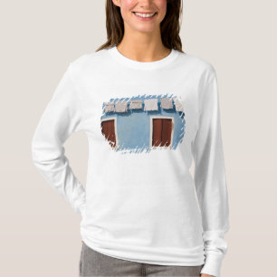 Italy, Burano. Hanging laundry and windows along T-Shirt