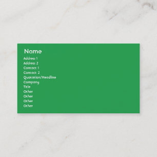 Italy - Business Business Card
