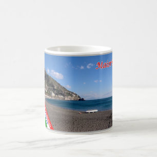 Italy - Campania - Amalfi Coast - Maiori Beach - Coffee Mug