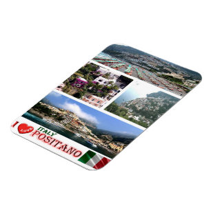 Italy - Campania - Amalfi Coast - Positano - Magnet
