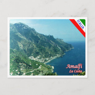 Italy - Campania - Amalfi - The Coast - Postcard