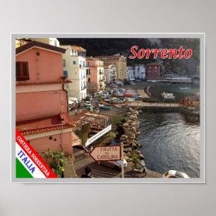 Italy - Campania - Amlfi Coast - Sorrento - Poster