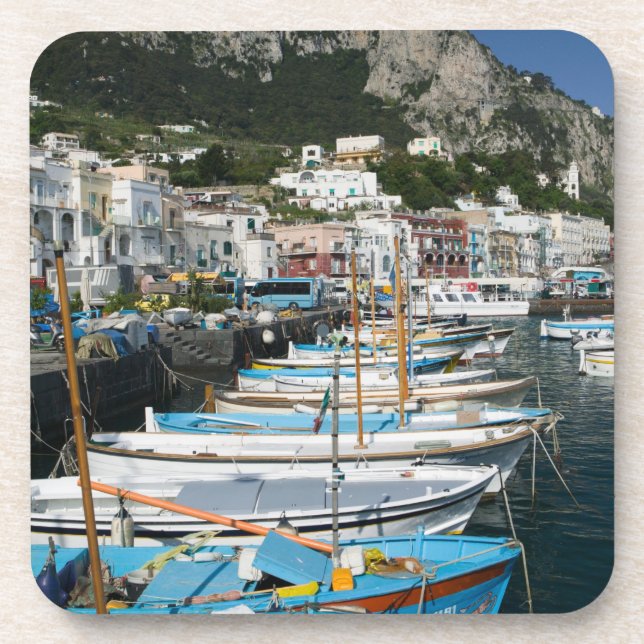 ITALY, Campania, (Bay of Naples), CAPRI: Marina Coaster (Front)