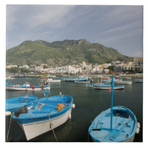 ITALY, Campania, (Bay of Naples), ISCHIA, FORIO: 2 Ceramic Tile