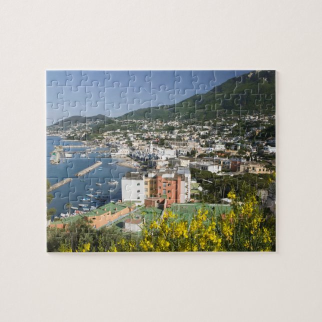 ITALY, Campania, (Bay of Naples), ISCHIA, LACCO Jigsaw Puzzle (Horizontal)