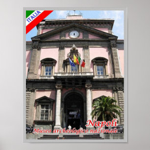 Italy - Campania - Naples - archaeological Museum Poster