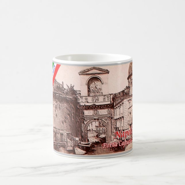 Italy - Campania - Naples - Porta Capuana - Coffee Mug (Center)
