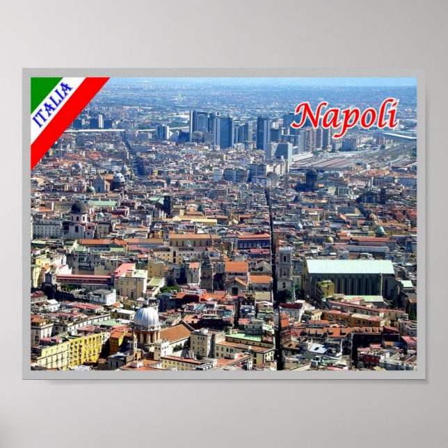 Italy - Campania - Naples - Poster (Front)
