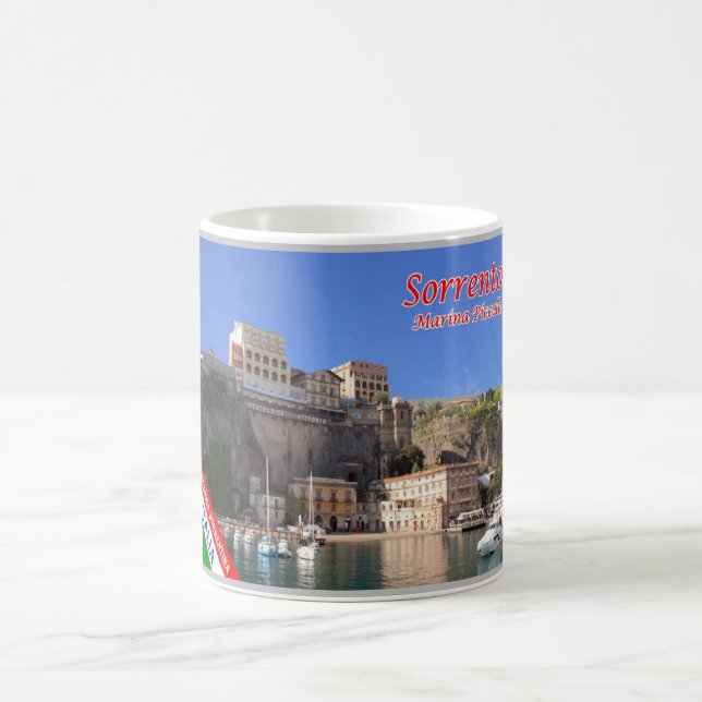 Italy - Campania - Sorrento Marina Piccola - Coffee Mug (Center)