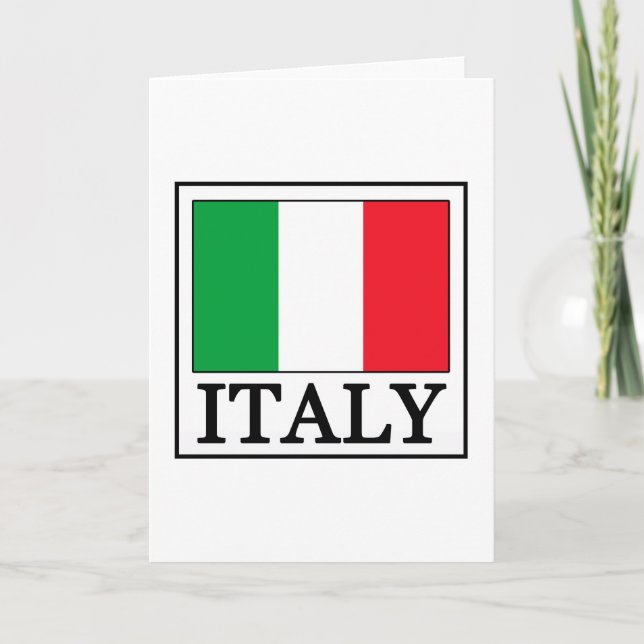 Italy Card (Front)