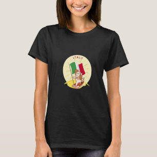 Italy Cat Fries T-Shirt