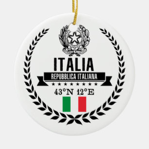 Italy Ceramic Tree Decoration