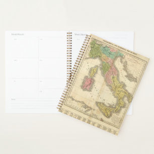 Italy Chonology Atlas Map Planner