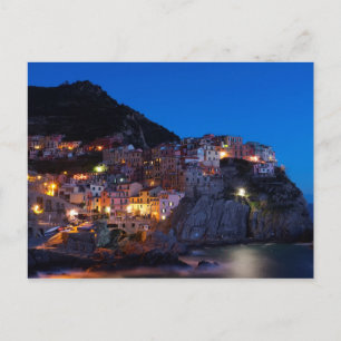Italy Cinque Terra postcard