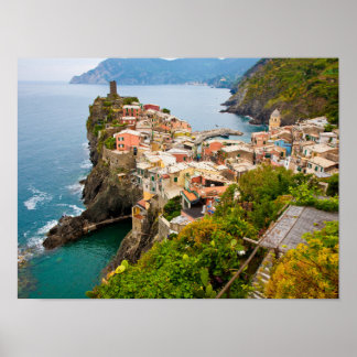 Italy cinque terre poster