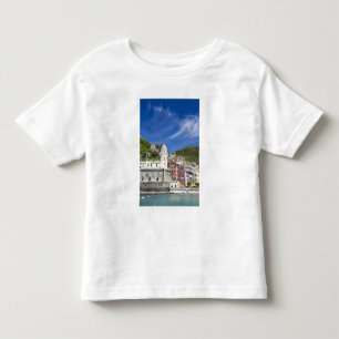 Italy, Cinque Terre, Vernazza, Harbour and Church Toddler T-Shirt