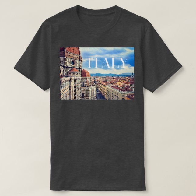 Italy City Of Firenze Florence T-Shirt (Design Front)