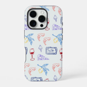 Italy Coastal Food iPhone 16 Pro Case