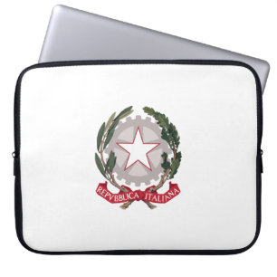 Italy Coat arms country symbol flag emblem italian Laptop Sleeve