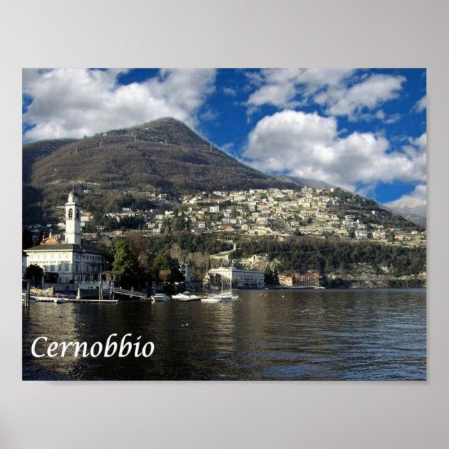 Italy - Como Lake - Cernobbio - Poster (Front)