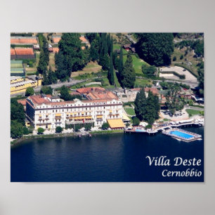 Italy - Como Lake - Cernobbio - Villa D'Este - Poster