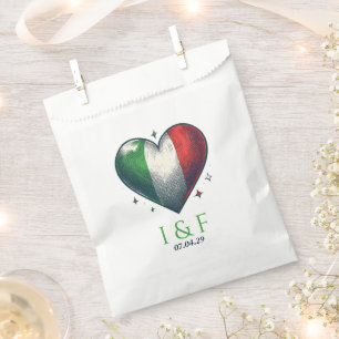 Italy Couple Wedding Favour Bag