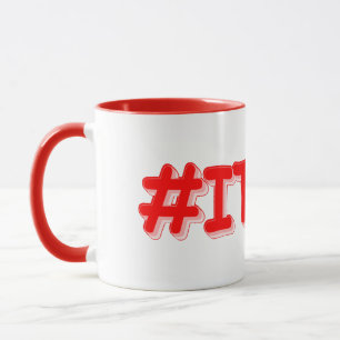 "#ITALY" Cute Design. Buy Now Mug