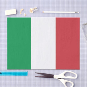 Italy decor, Italian Flag tissue paper