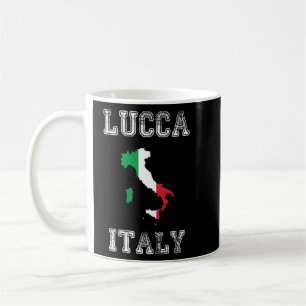 Italy Distressed Flag Lucca Pride Coffee Mug