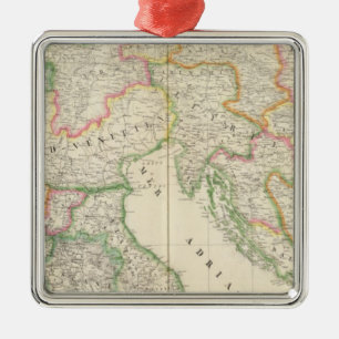 Italy Europe 20 Metal Tree Decoration
