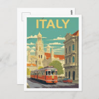 Italy Famous Vintage Travel Place