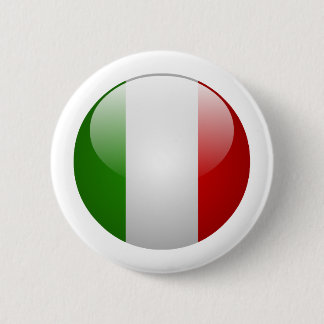 Italy Flag 6 Cm Round Badge