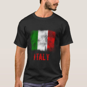 Italy Flag American Italian Pride Heritage T-Shirt