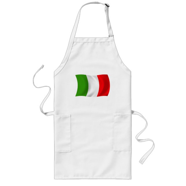 Italy Flag Apron (Front)