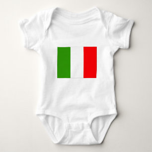 Italy flag baby bodysuit