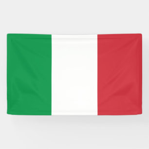 Italy flag banner