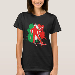 Italy Flag Biathlonist - Italian Biathlon 1  T-Shirt