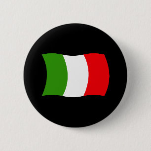 Italy Flag Button