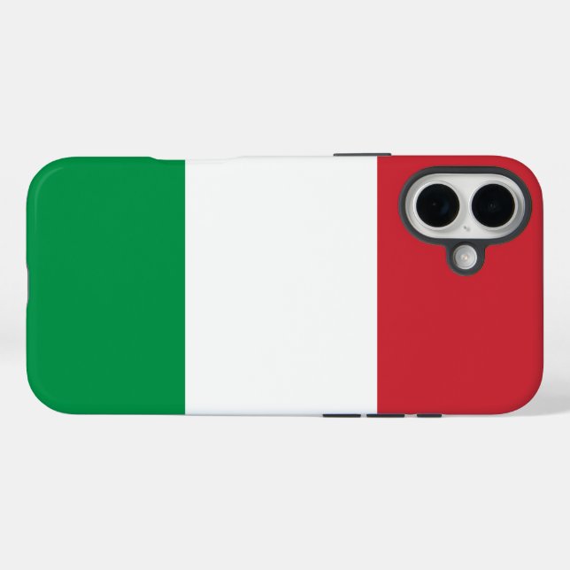 Italy Flag Case-Mate iPhone Case (Back (Horizontal))