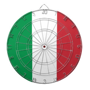 Italy Flag Dartboard