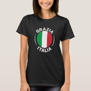 Italy Flag Designs for all proud Italians   T-Shirt