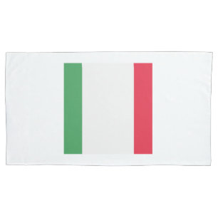 Italy Flag Emblem Pillowcase