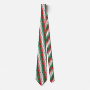 Italy Flag Honeycomb Tie
